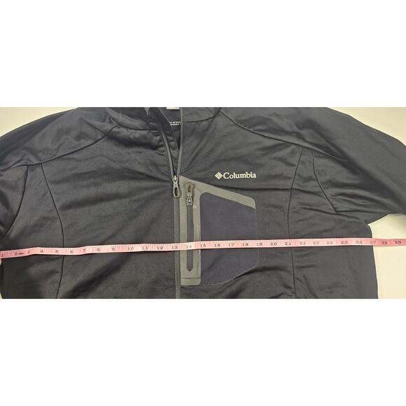 Columbia omni wind block heat insulated windbreaker jacket w/ zip pocket XL EUC - Picture 7 of 8